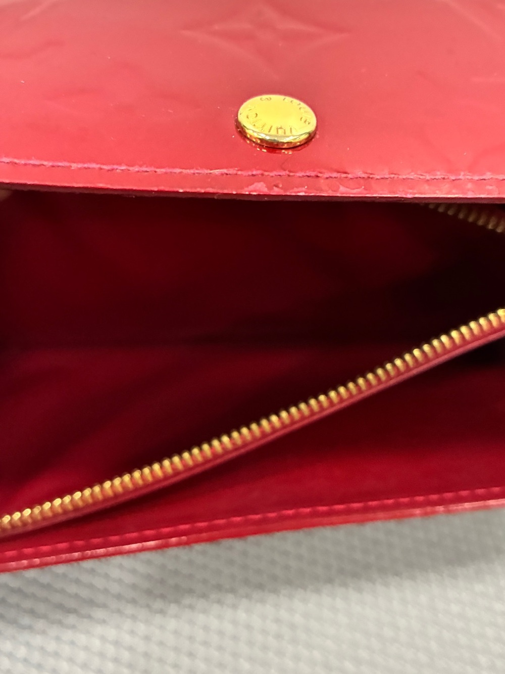 Authentic Louis Vernis Sarah Wallet Rose Indien- used - Picture 5 of 15